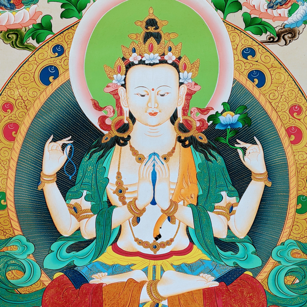 Chenrezig Avaloketishvara Compassion Buddha